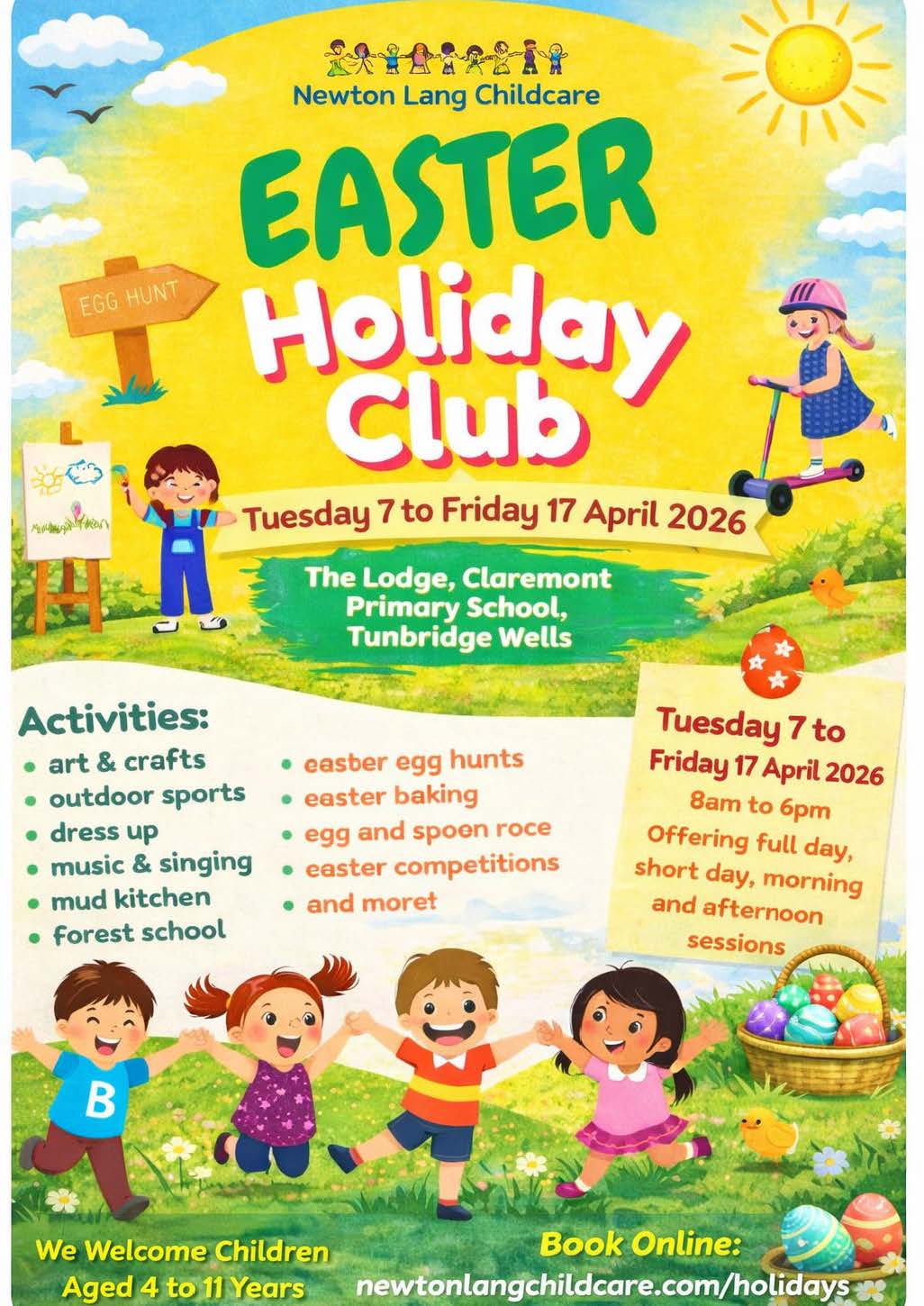 Claremont Easter Holiday Club 2026