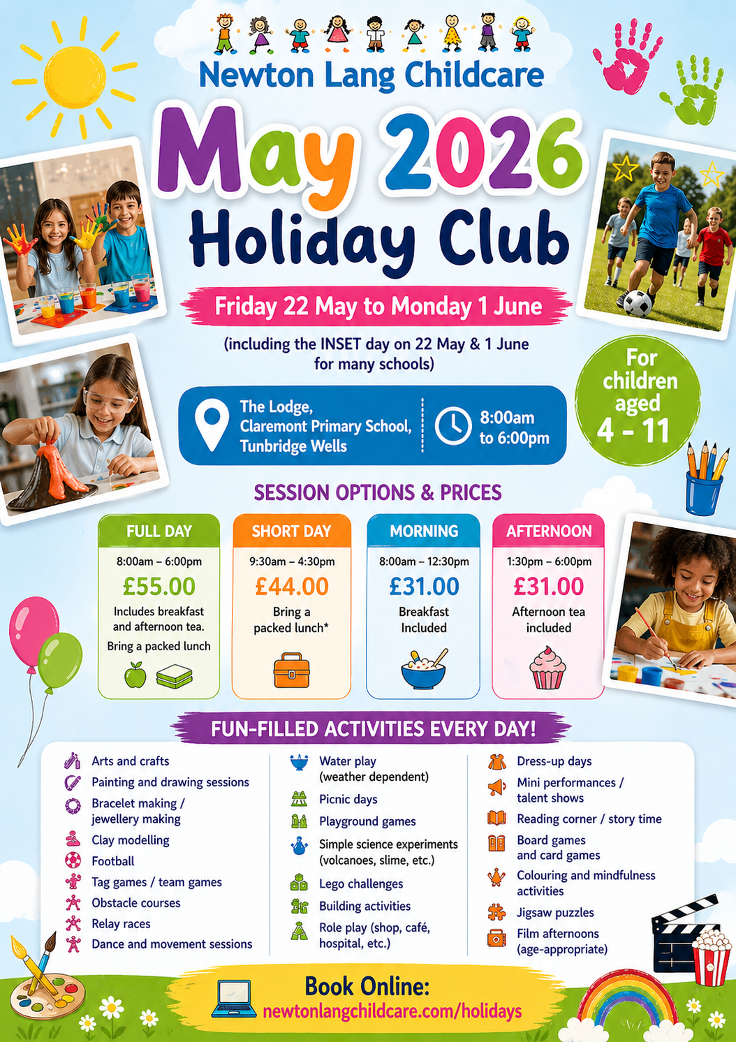 May 2026 Holiday Club
